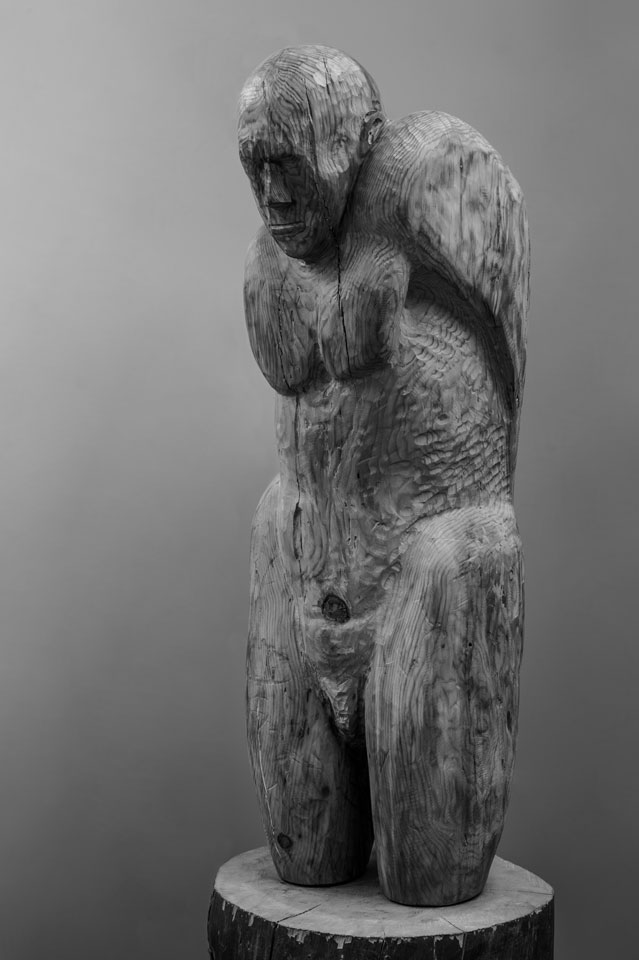 El sufridor. Escultura de Damián Gironés